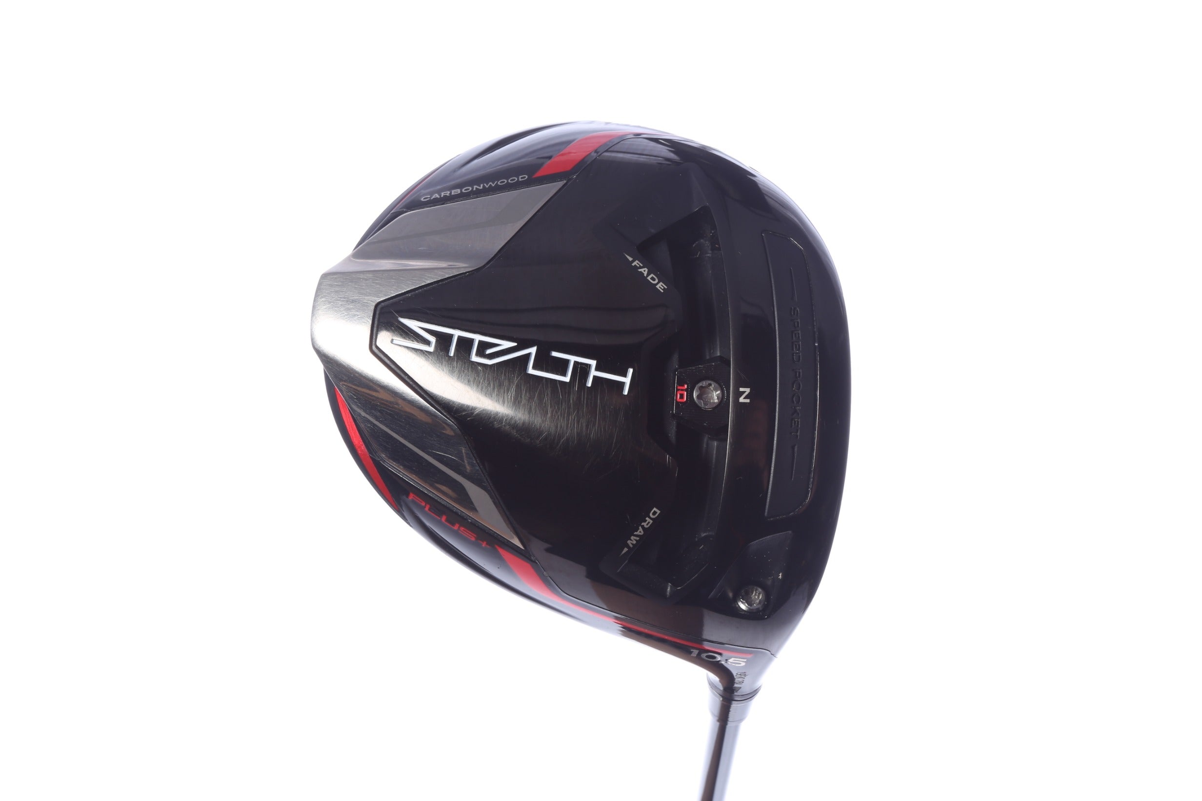 Used TaylorMade STEALTH PLUS Driver - 10.5 Degrees - Extra Stiff Flex Mitsubishi Kai'li Red - Right-Handed
