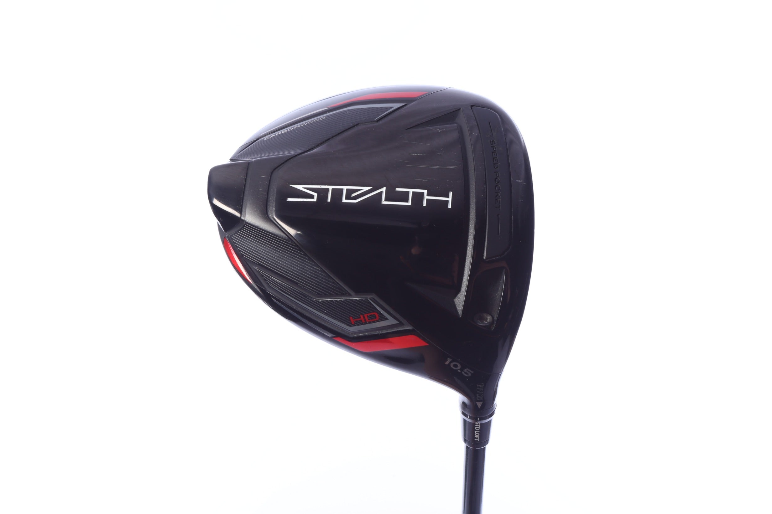 Used TaylorMade STEALTH HD Driver - 10.5 Degrees - Regular Flex Fujikura Air Speeder - Right-Handed