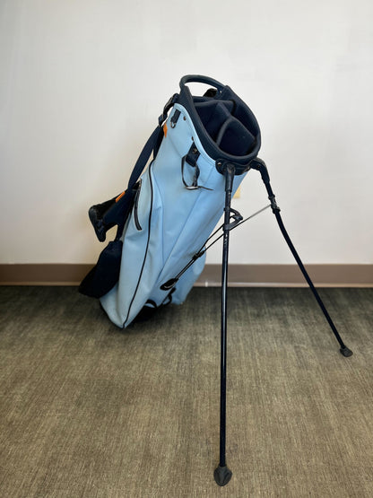 Stitch Sunday Golf Bag Blue 4 Dividers/3 pockets with Strap-Next Round