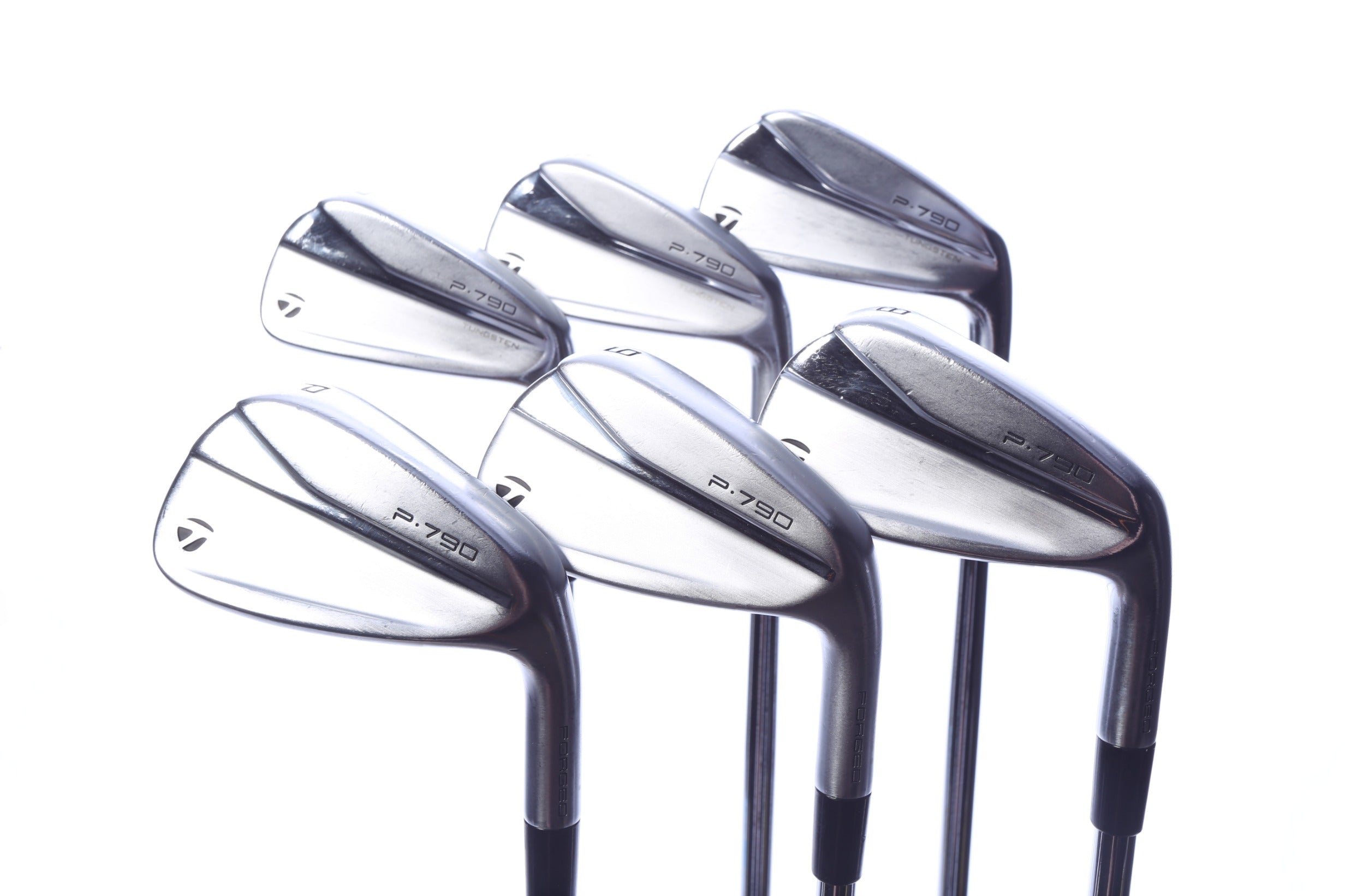 Used TaylorMade 2021 P790 Iron Set - Right-Handed - 5-PW - Stiff Flex