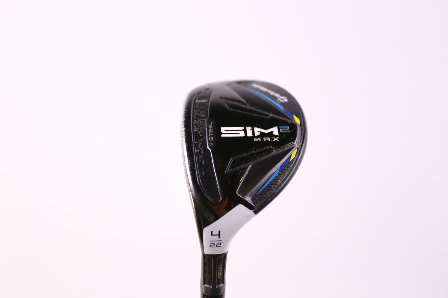 Used TaylorMade SIM 2 MAX Rescue 4H Hybrid - Left-Handed - 22 Degrees - Regular Flex-Next Round