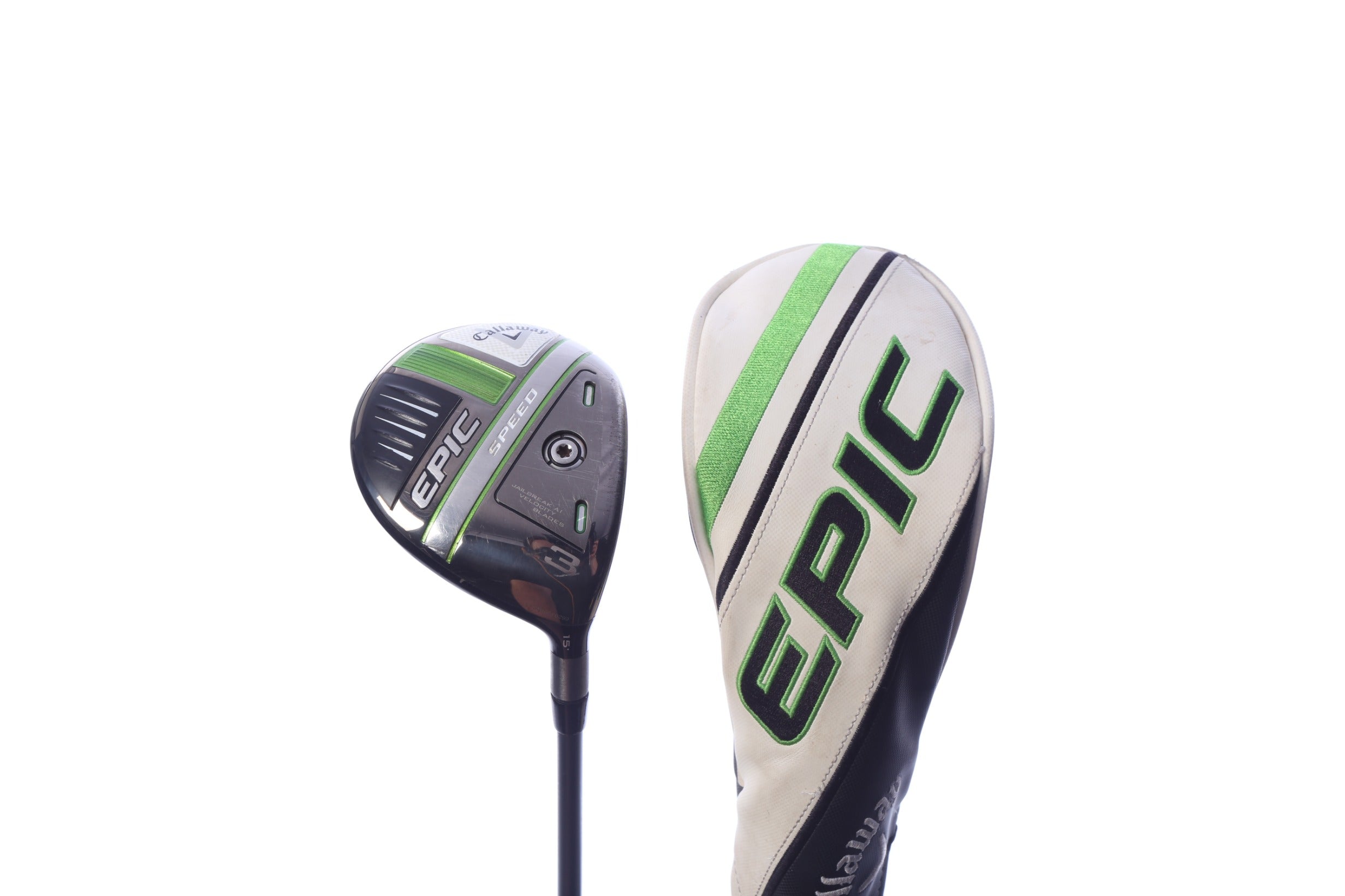 Used Callaway Epic Speed 3-Wood - Right-Handed - 15 Degrees - Extra Stiff Flex