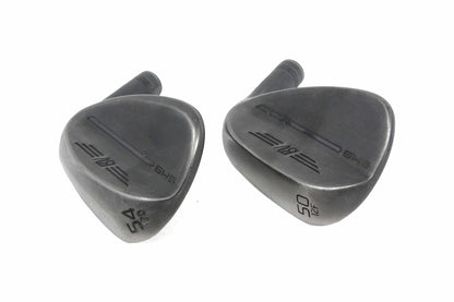 Used Titleist Vokey SM9 Jet Black Wedge Set - HEAD ONLY - Right-Handed - 50*, 54*-Next Round