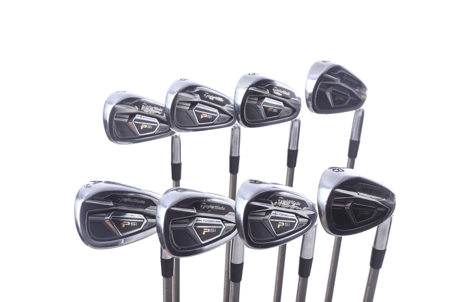 Used TaylorMade PSi Iron Set - Right-Handed - 4-AW - Stiff Flex-Next Round