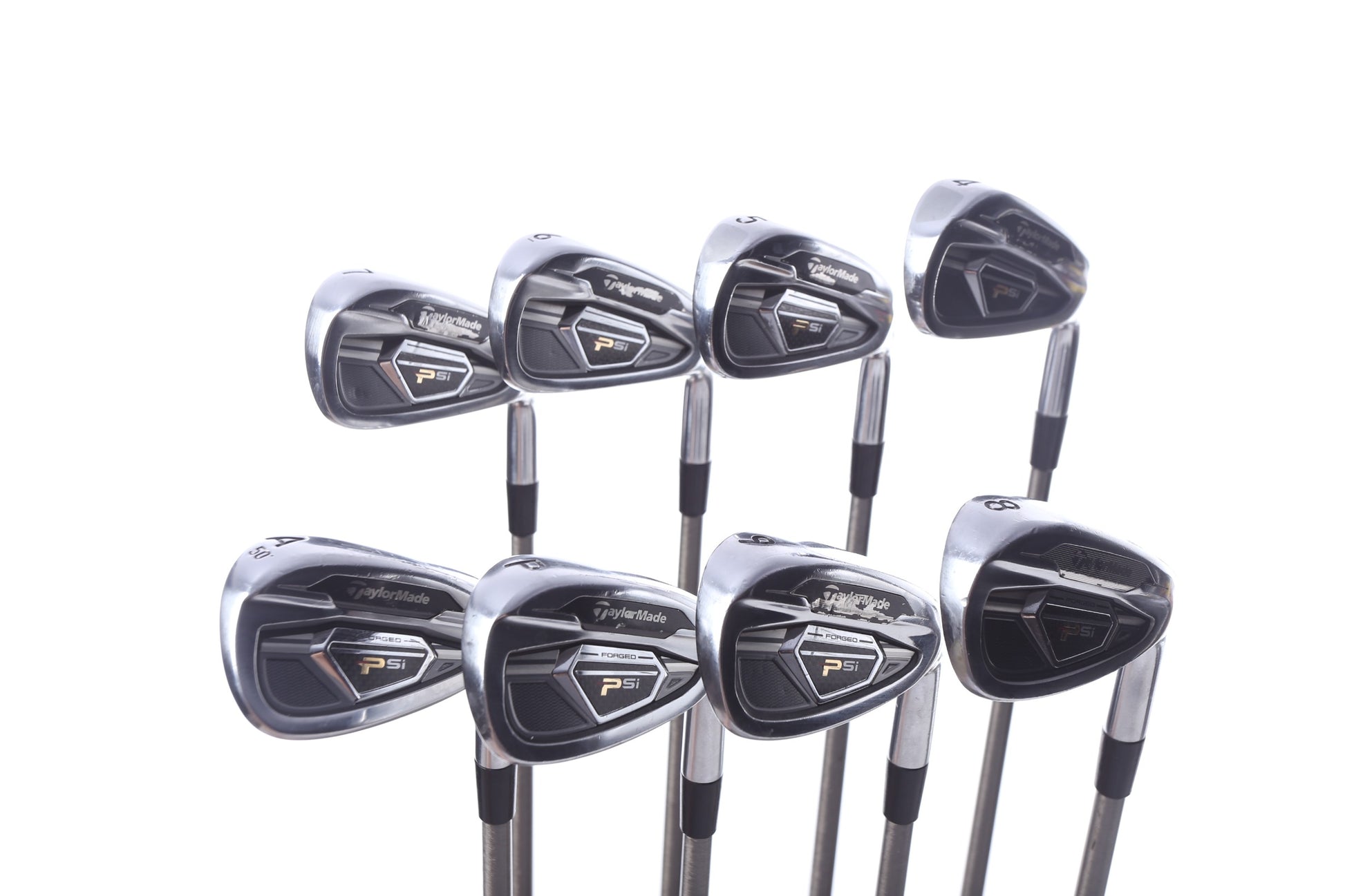 Used TaylorMade PSi Iron Set - Right-Handed - 4-AW - Stiff Flex-Next Round