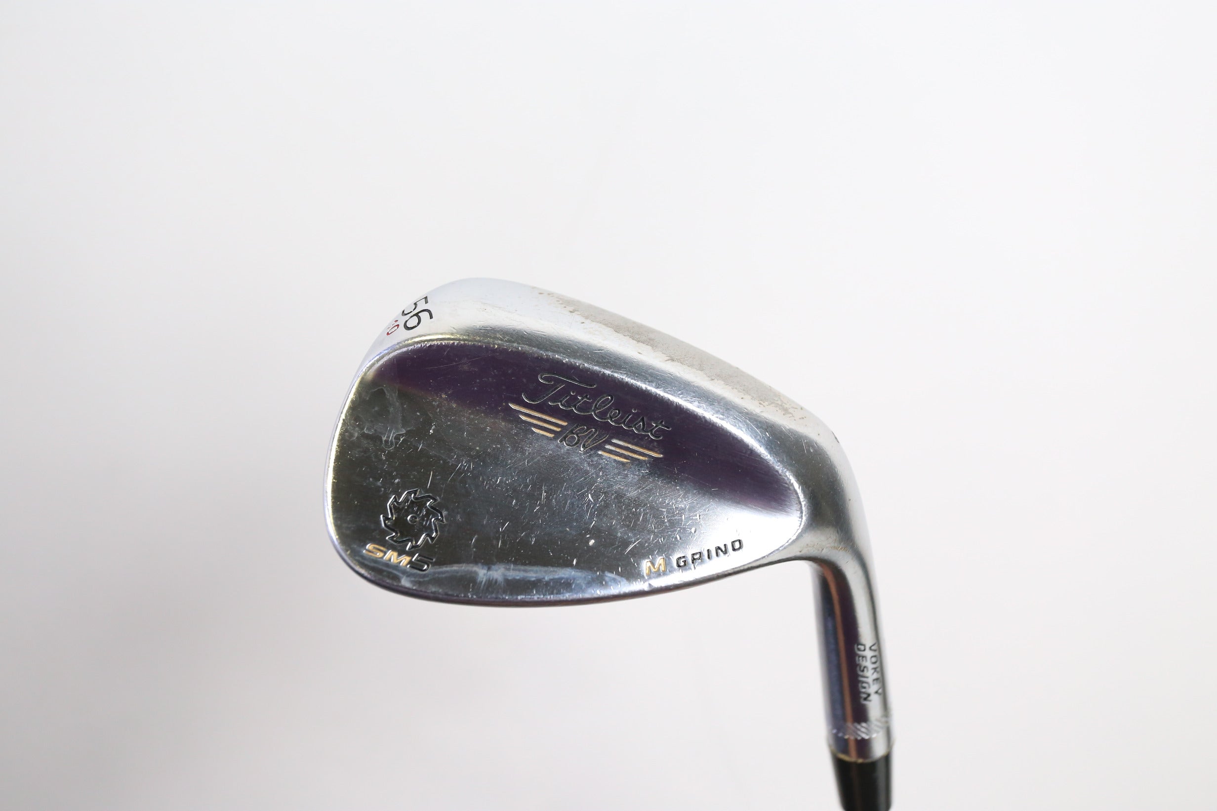 Used Titleist Vokey SM5 Tour Chrome M Grind Sand Wedge - Right-Handed - 56  Degrees - Stiff Flex