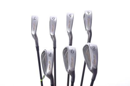 Used Yonex SUPER ADX 200 PPS Iron Set - Right-Handed - 4-PW - Regular Flex