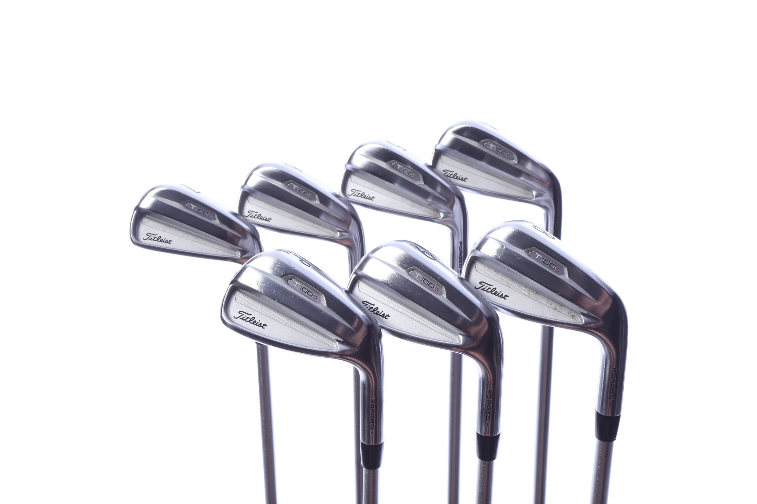 Used Titleist 2021 T100S Iron Set - Right-Handed - 4-PW - Stiff Flex