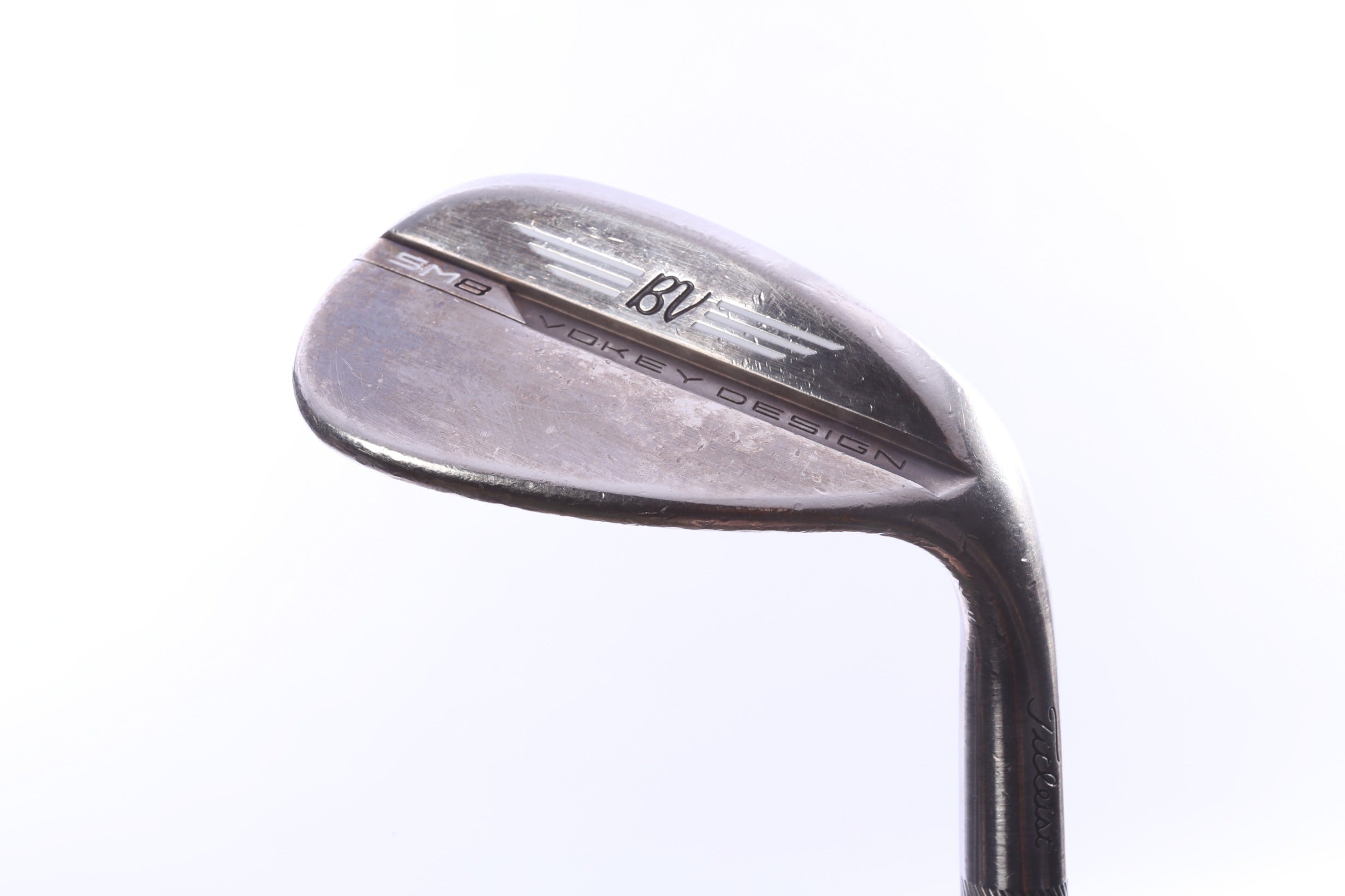 Used Titleist Vokey SM8 Brushed Steel Sand Wedge - Right-Handed - 56 Degrees - Wedge Flex-Next Round