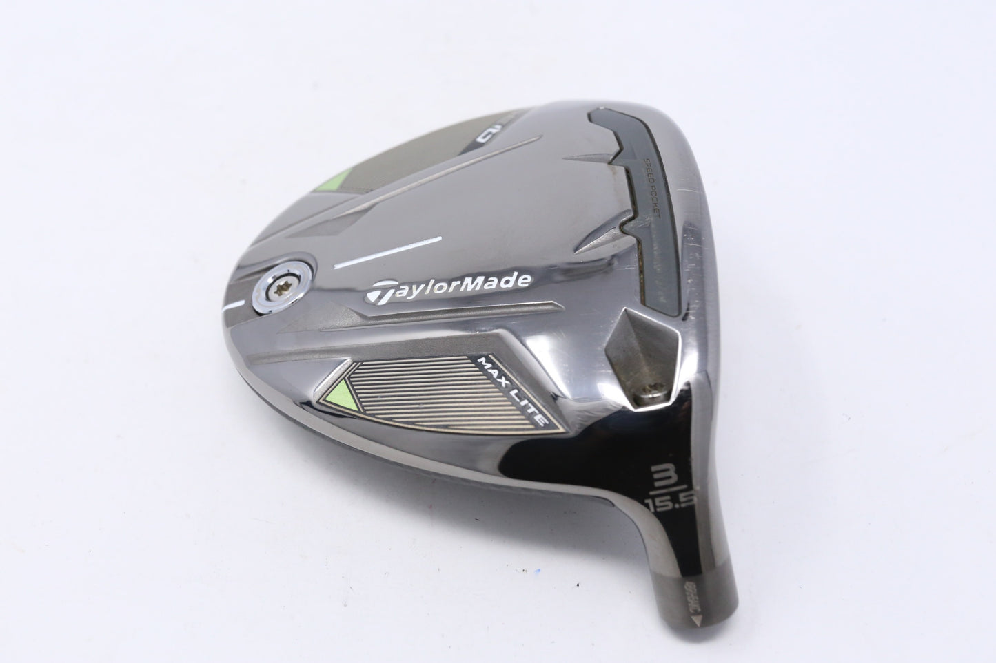 Used TaylorMade Qi35 MAX Lite 3-Wood - HEAD ONLY - Right-Handed - 15.5 Degrees-Next Round