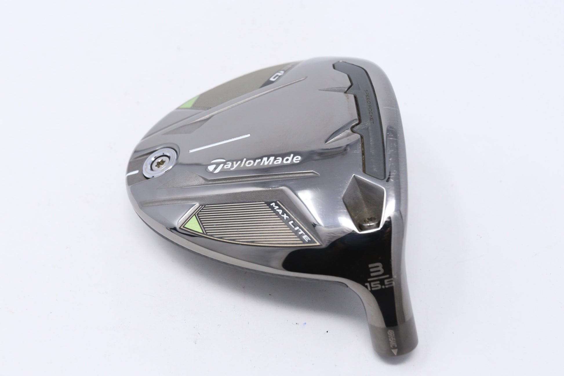 Used TaylorMade Qi35 MAX Lite 3-Wood - HEAD ONLY - Right-Handed - 15.5 Degrees-Next Round