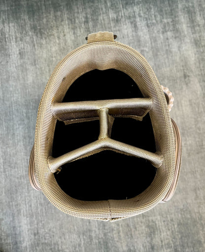 Datrek Pale Olive Cart Bag 4 Dividers/6 Pockets with Strap and Rain Cover-Next Round
