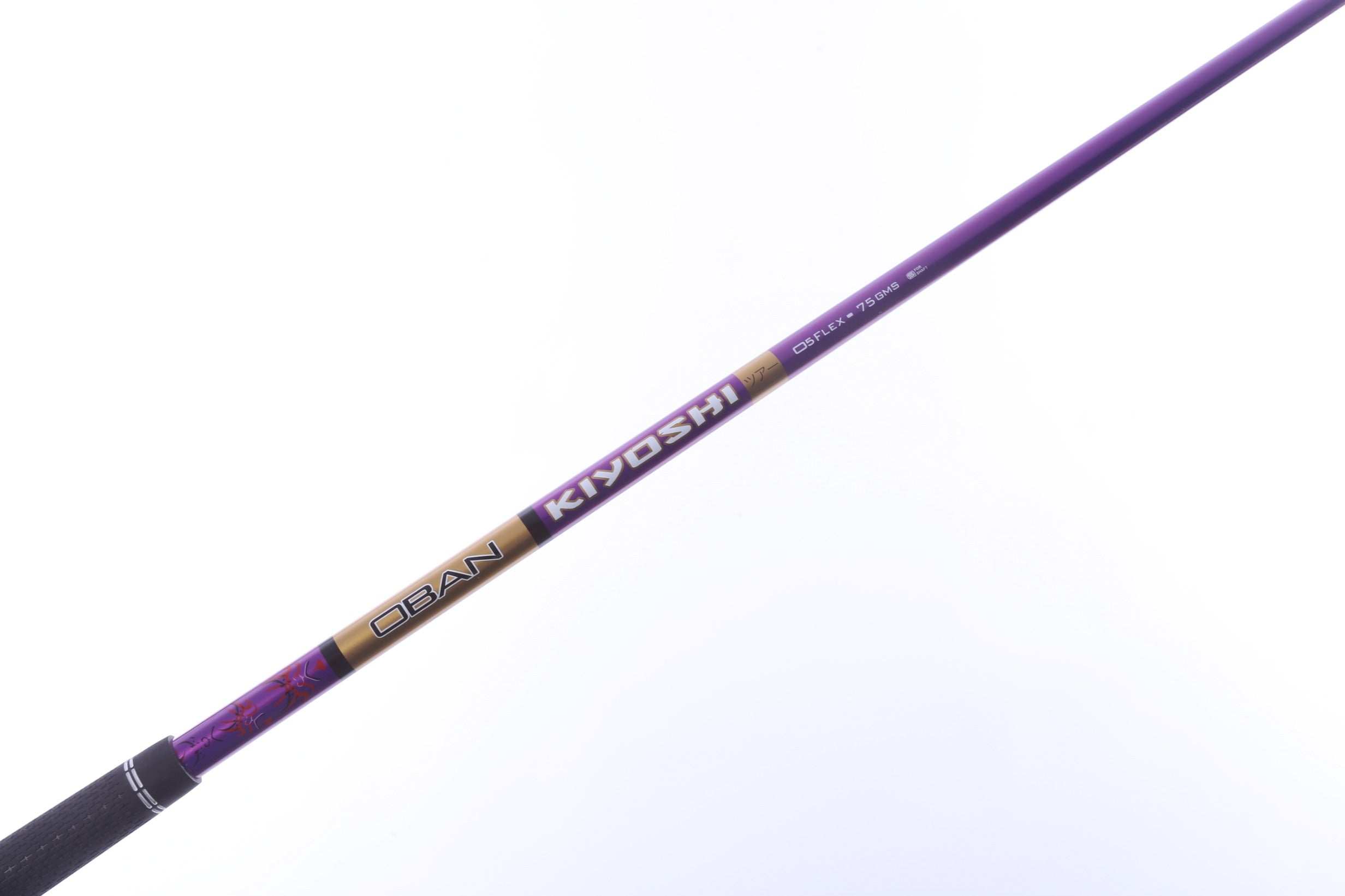 Used Oban Kiyoshi Purple Driver Shaft Extra Stiff Flex Graphite - 43 in - Titleist Surefit Adapter-Next Round