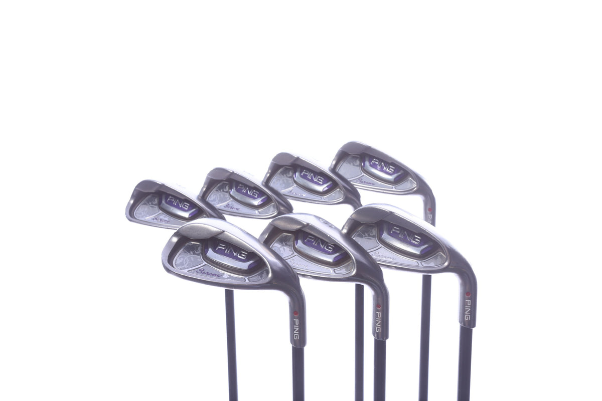 Used Ping Serene Iron Set - Right-Handed - 6-PW, SW, LW - Regular Flex-Next Round