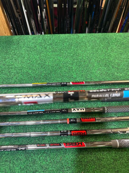 Wholesale Lot of 10 KBS Fitting Club Shafts with TaylorMade Adaptors-Next Round