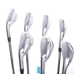 Used Mizuno JPX 923 Forged Iron Set - Left-Handed - 5-PW, GW - Regular Plus Flex-Next Round
