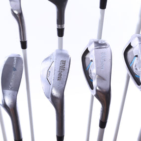 Used Wilson Profile Women's Complete Set - Right-Handed - Driver, 5W, HY, 5-PW, SW, Putter - Ladies Flex-Next Round