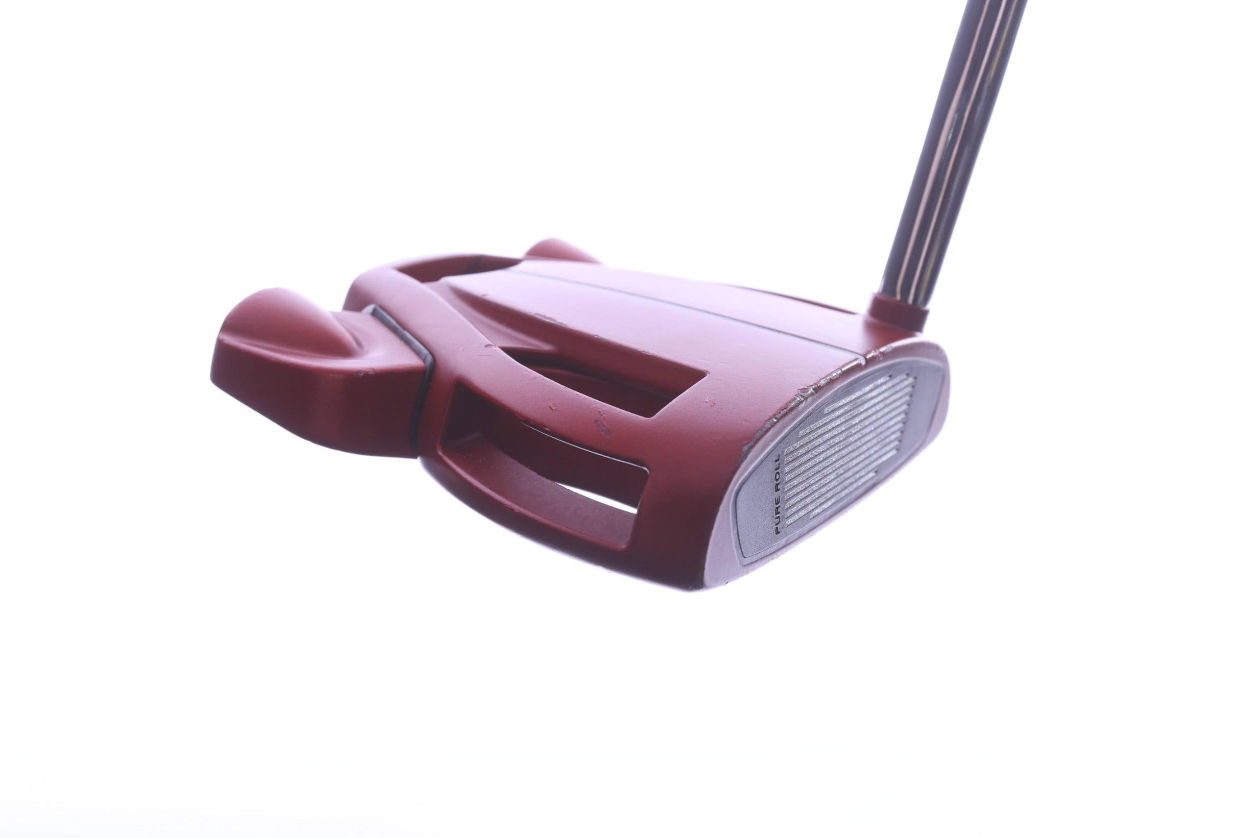 Used TaylorMade Spider Red Double Bend Putter - Right-Handed - 35 in - Mallet