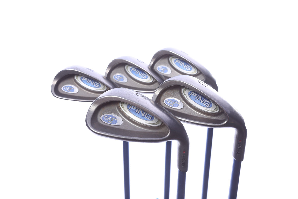 Used Ping G5 Ladies Iron Set - Right-Handed - 8-PW, UW, SW - Ladies Flex