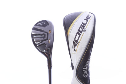 Used Callaway Rogue ST Max 24 3H Hybrid - Right-Handed - 18 Degrees - Regular Flex