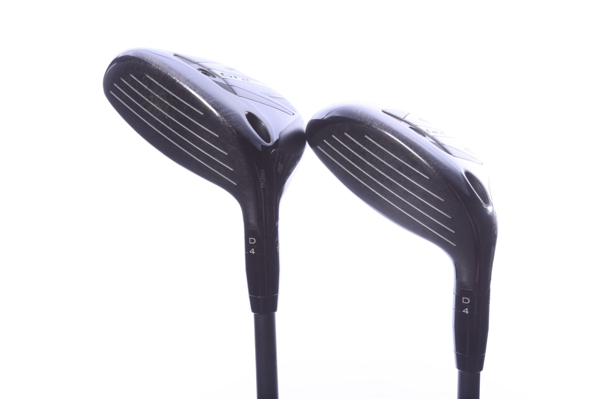 Used Titleist GT2 Wood Set - Left-Handed - 3W, 5W - Stiff Flex