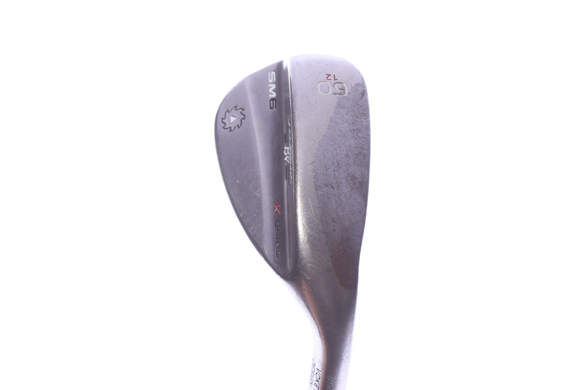 Used Titleist Vokey SM6 Steel Gray Lob Wedge - Right-Handed - 60 Degrees - Stiff Flex-Next Round