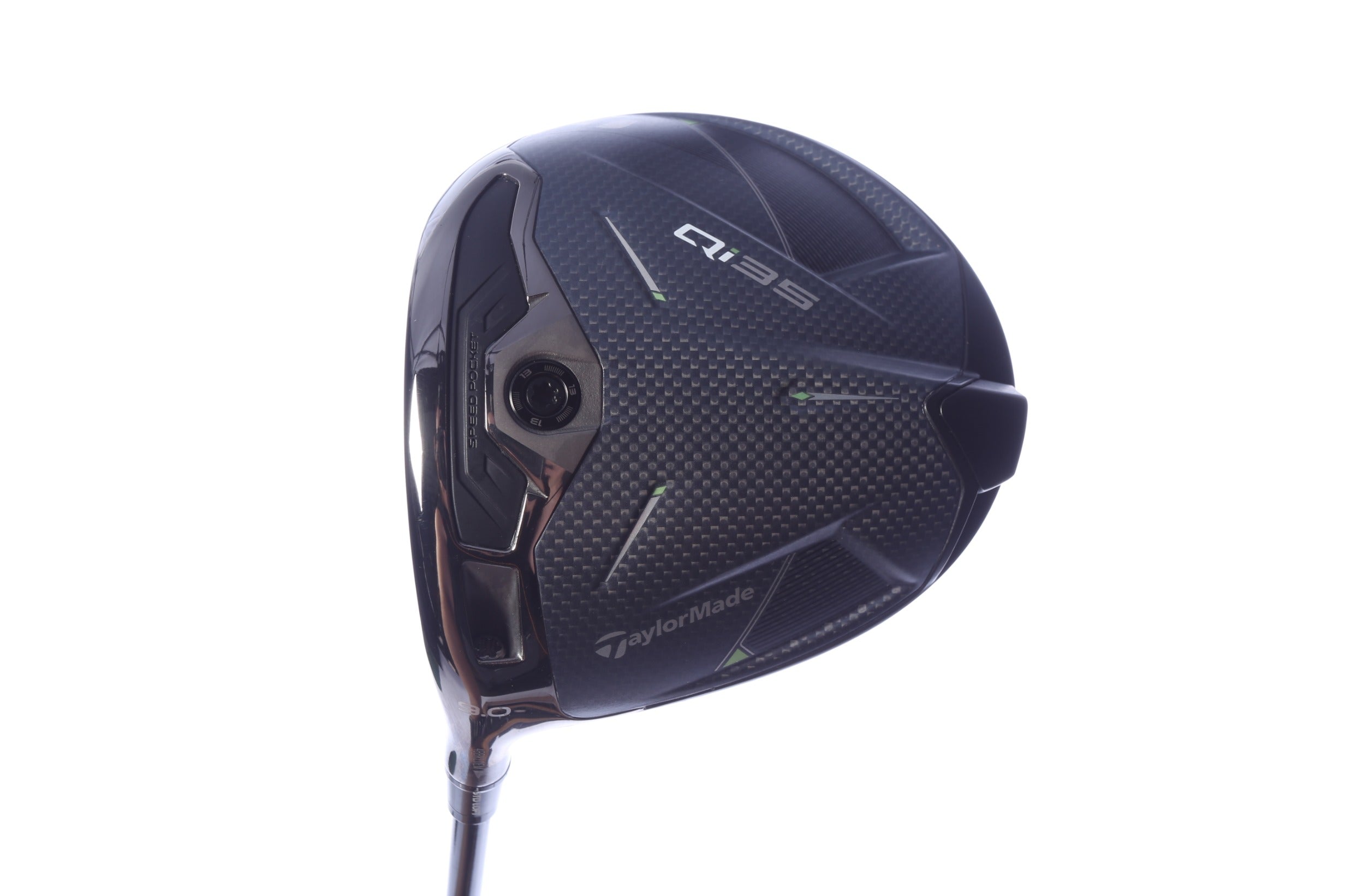 Used TaylorMade Qi35 Driver - 9 Degrees - Stiff Flex Project X HZRDUS SMOKE Red RDX - Left-Handed-Next Round