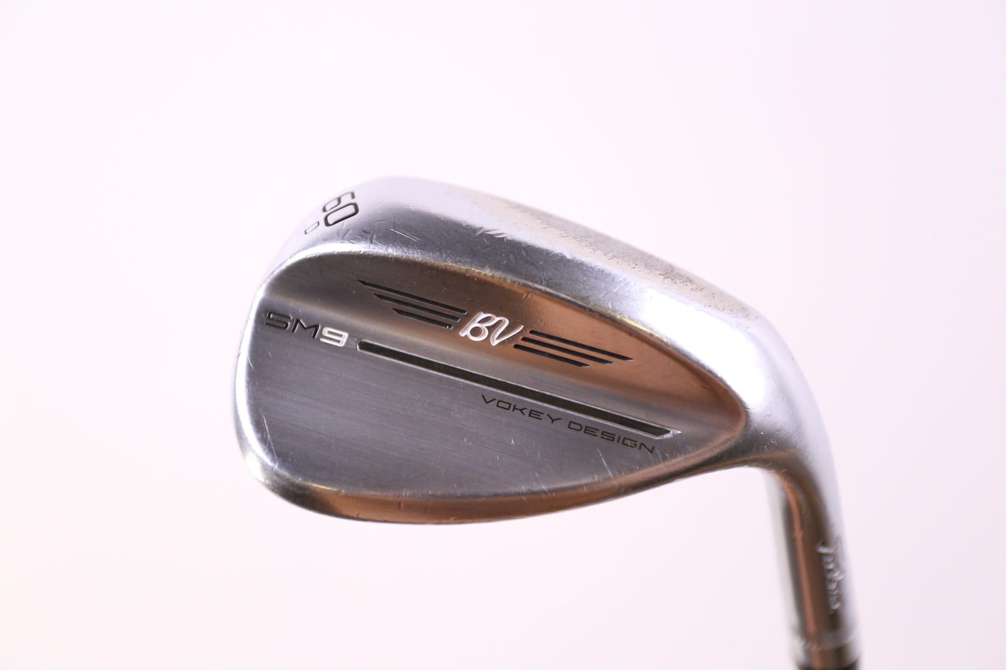 Used Titleist Vokey SM9 Tour Chrome Lob Wedge - Right-Handed - 60 Degrees - Stiff Flex-Next Round