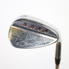 Used Callaway MD4 Chrome Sand Wedge - Right-Handed - 54 Degrees - Stiff Flex-Next Round