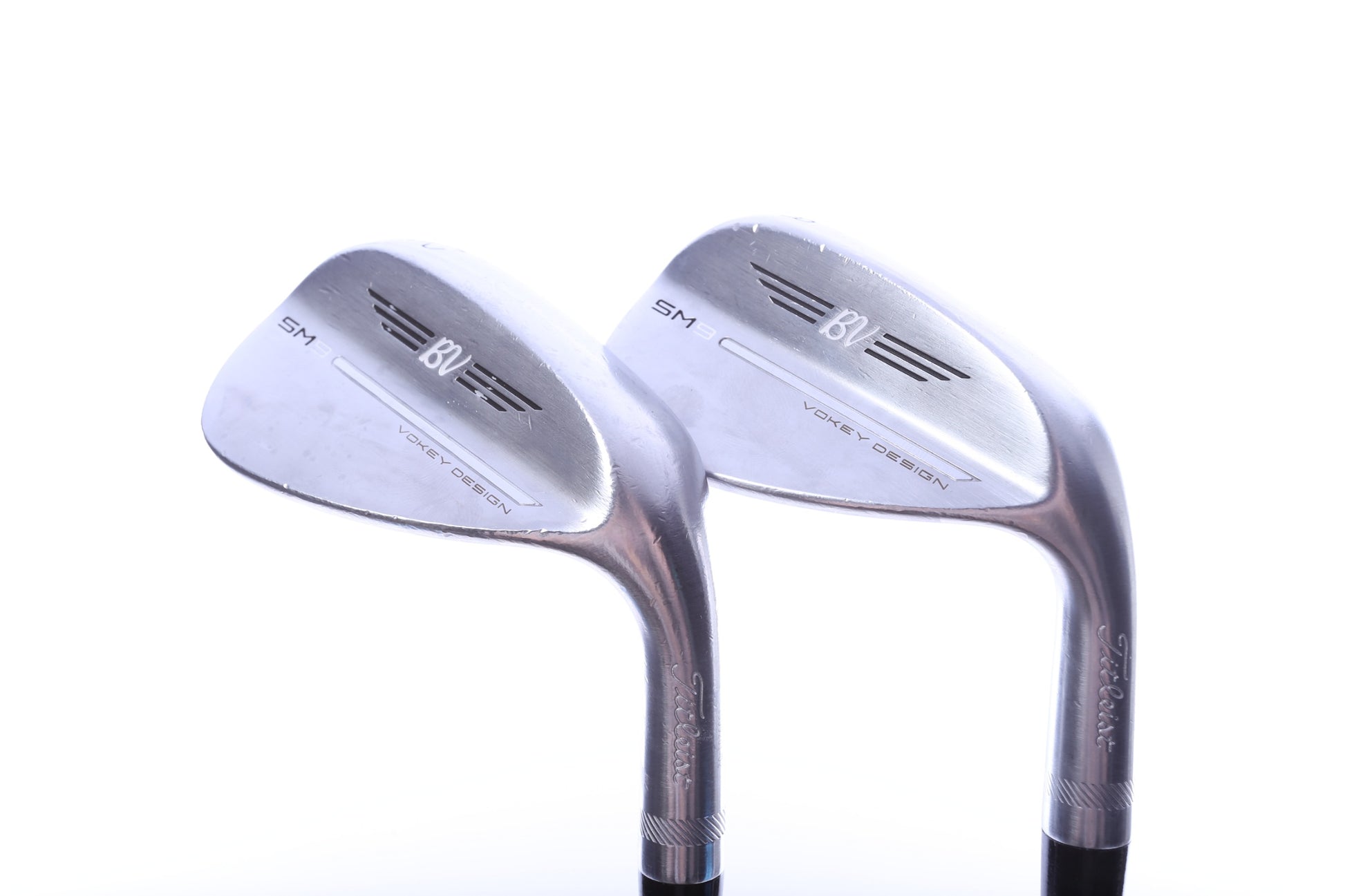 Used Titleist Vokey SM9 Tour Chrome Wedge - Right-Handed - 48*, 52* - Wedge Flex-Next Round