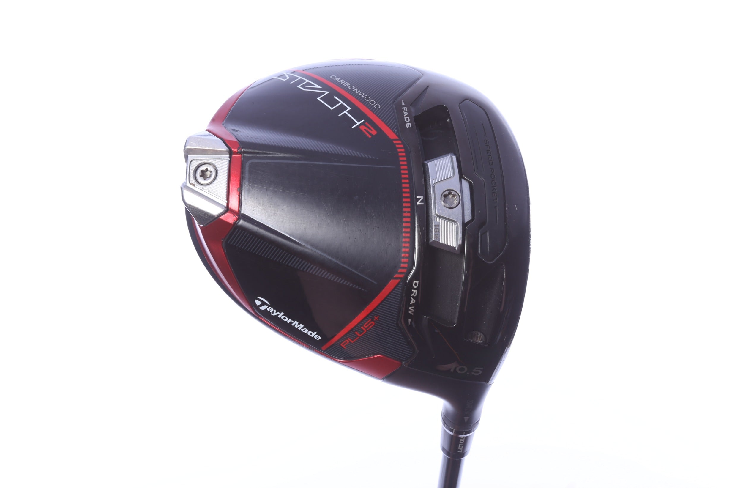 Used TaylorMade STEALTH 2 PLUS Driver - 10.5 Degrees - Stiff Flex Project X HZRDUS Smoke RDX - Right-Handed-Next Round