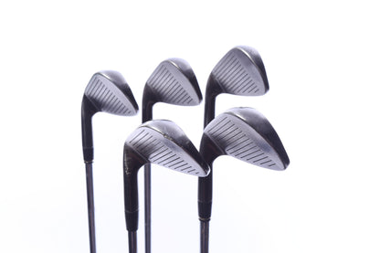 Used Adams Idea Pro Black CB2 Iron Set - Right-Handed - 6-PW - Stiff Flex