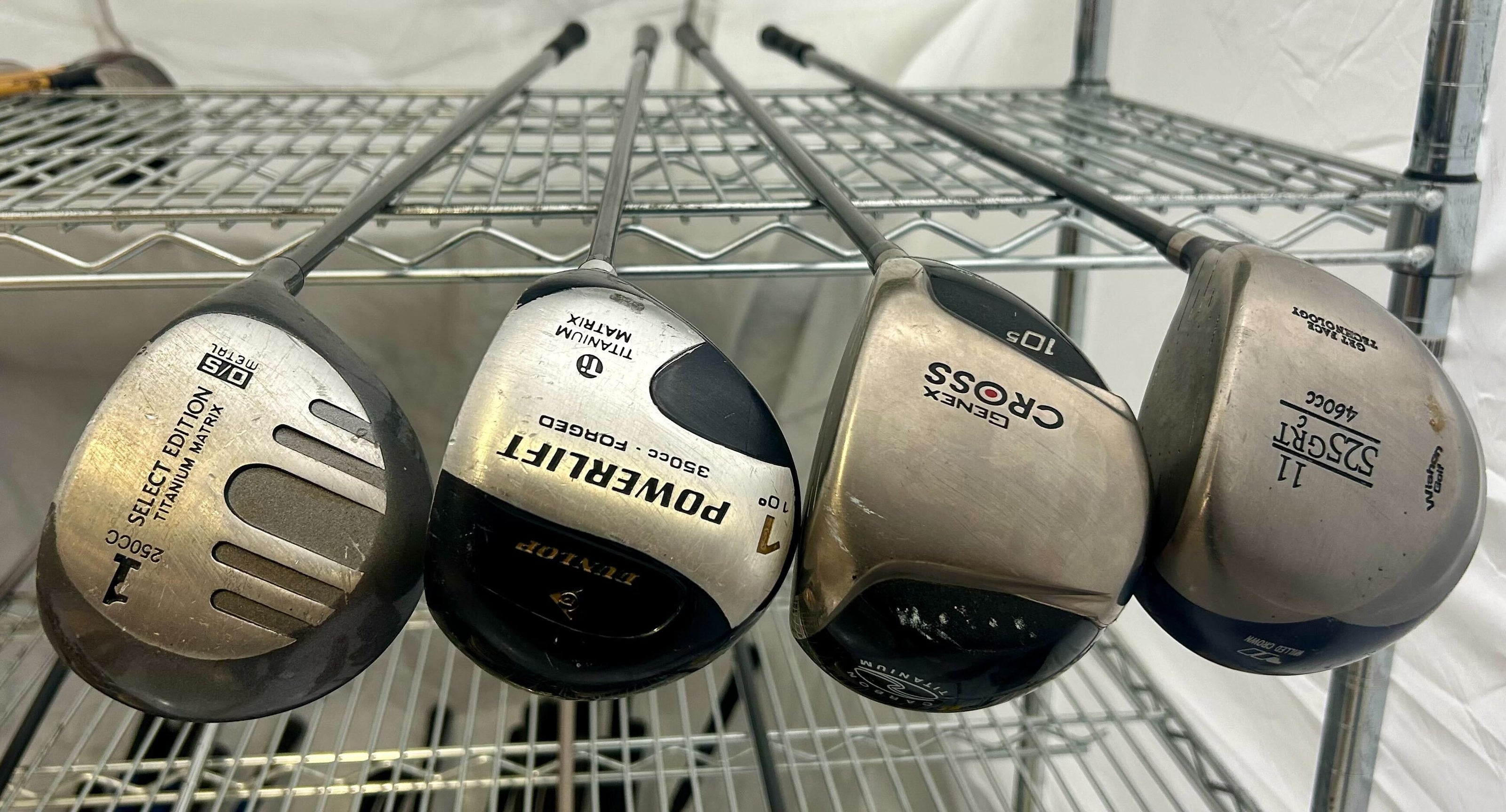 Wholesale Lot of 20 Golf Clubs - Assorted Drivers-Next Round