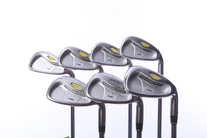 Used TaylorMade rac OS Iron Set - Right-Handed - 4-PW - Regular Flex