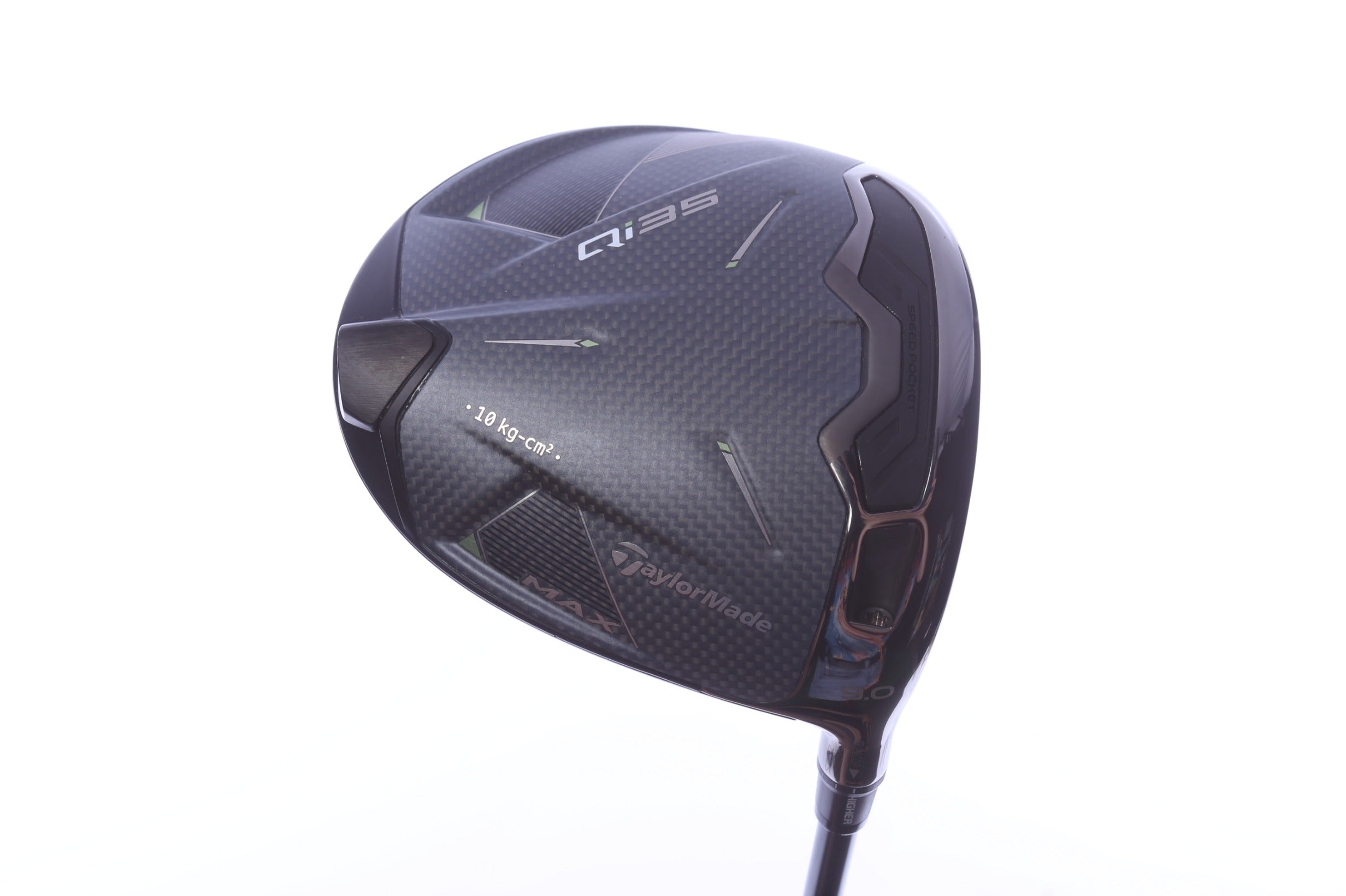 Used TaylorMade Qi35 MAX Driver - 9 Degrees - Stiff Flex Mitsubishi Diamana T+ - Right-Handed
