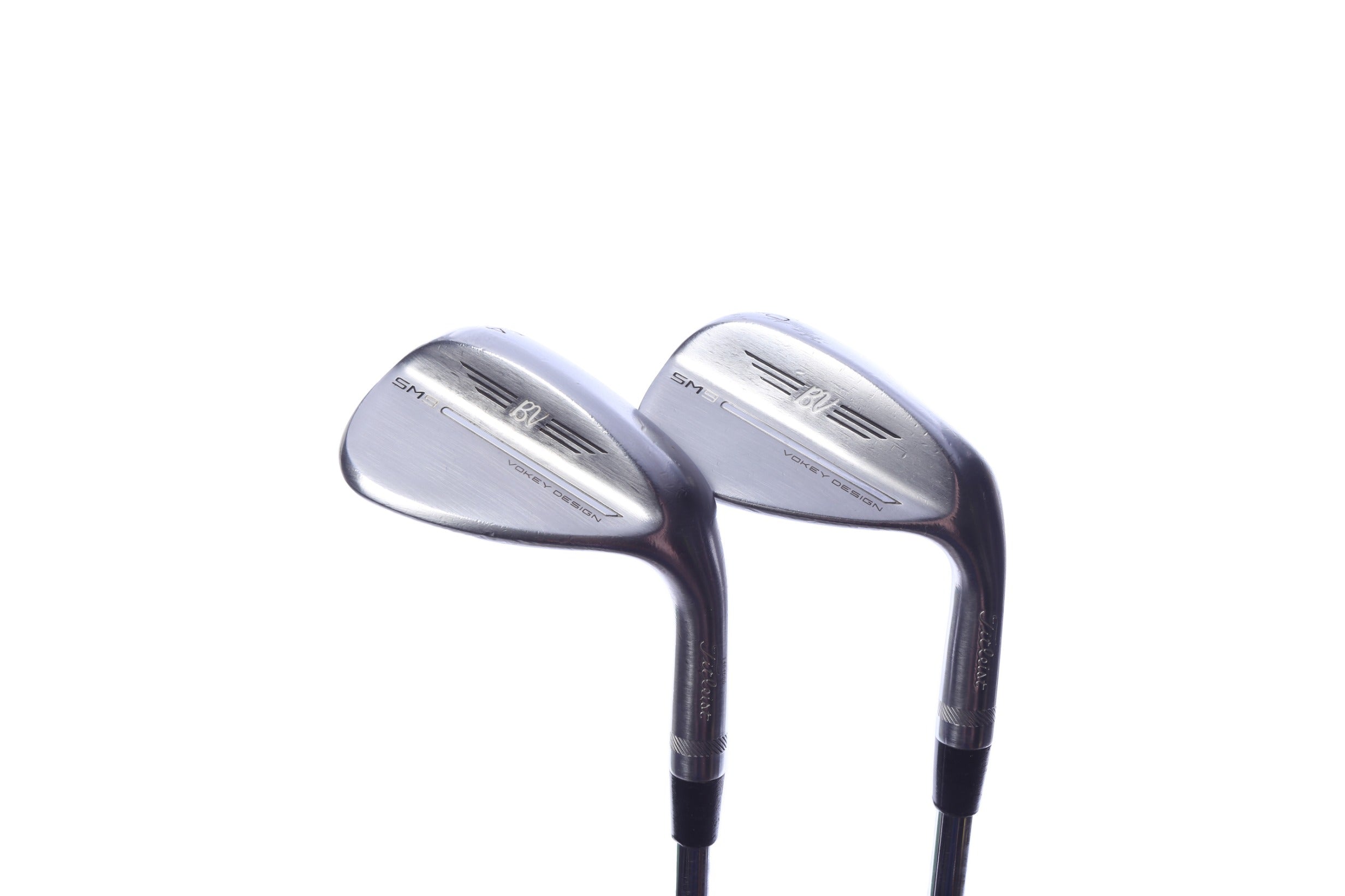 Used Titleist Vokey SM9 Tour Chrome Wedge Set - Right-Handed - 50*, 54* - Extra Stiff Flex