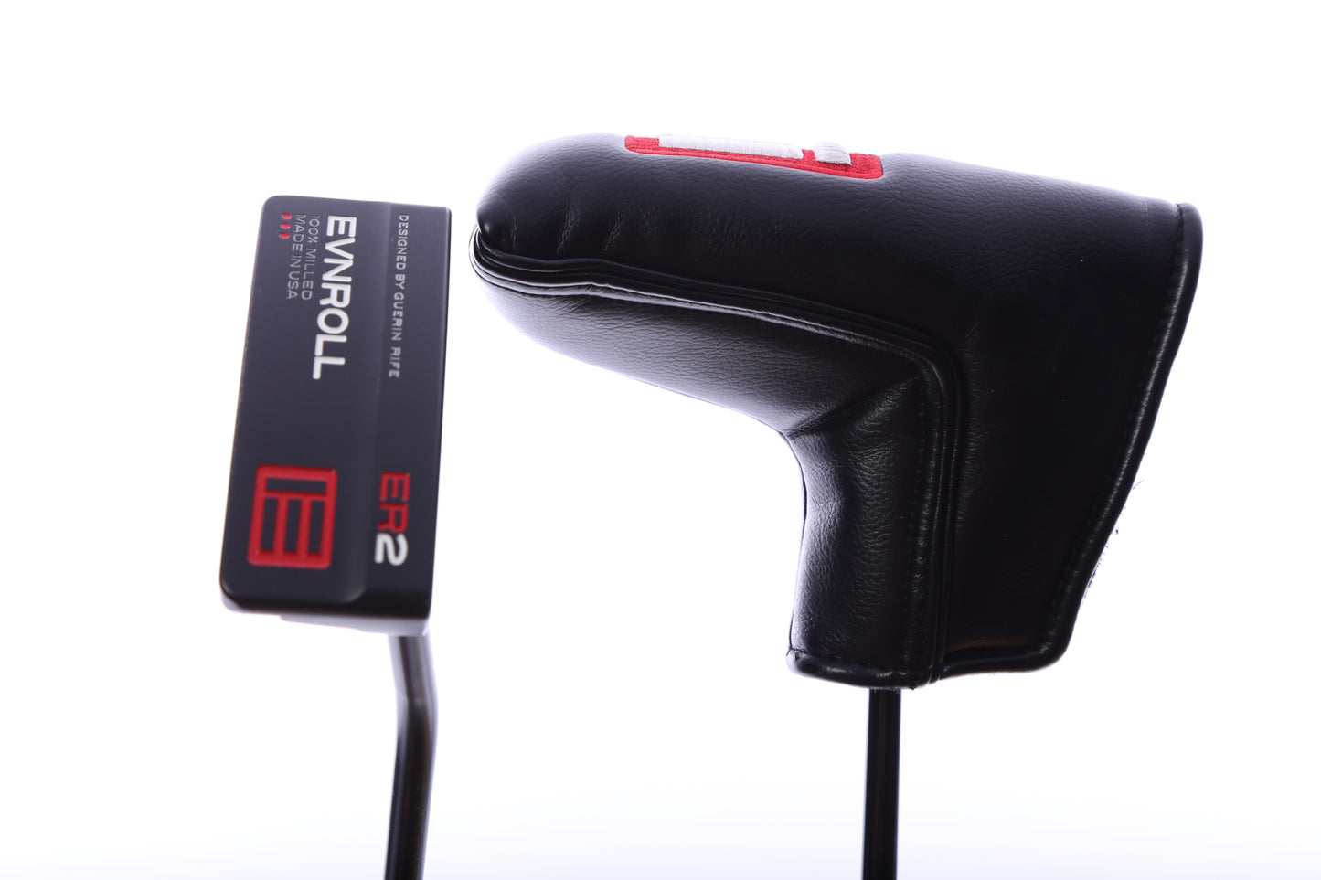 Used Evnroll ER2 Black MidBlade Putter - Right-Handed - 32.5 in - Blade-Next Round