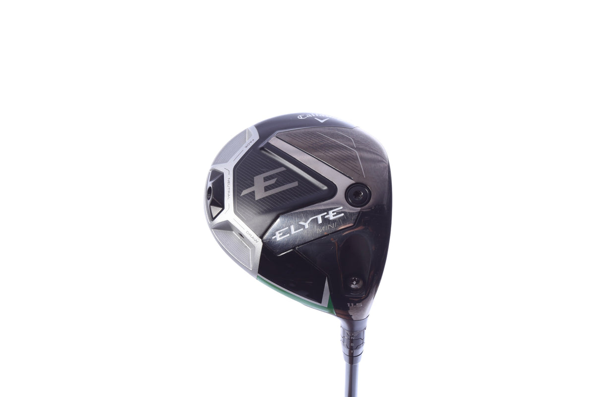 Used Callaway Elyte Mini Driver - 11.5 Degrees - Stiff Flex Project X DENALI Charcoal - Right-Handed