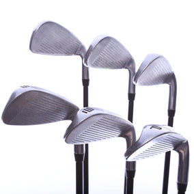 Used Adams Idea Iron Set - Left-Handed - 5-PW - Stiff Flex-Next Round