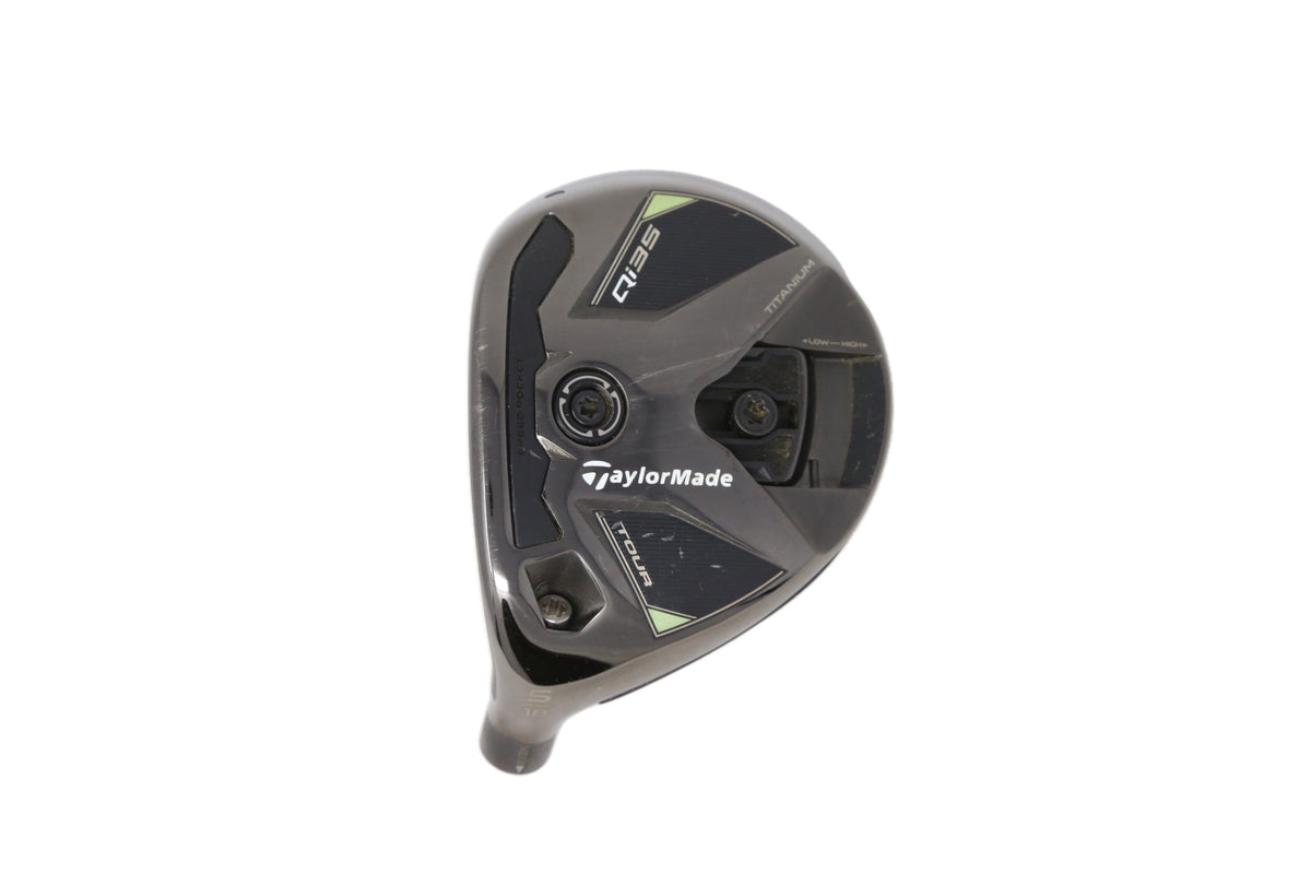 Used TaylorMade Qi35 Tour 5-Wood - HEAD ONLY - Left-Handed - 18 Degrees