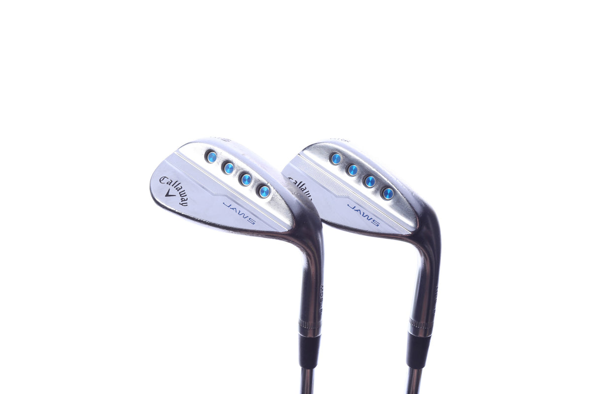Used Callaway JAWS MD5 Chrome Wedge Set - Right-Handed - 56*, 60* - Wedge Flex