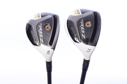 Used TaylorMade RocketBallz Stage 2 Hybrid Set - Right-Handed - 4H, 5H - Regular Flex