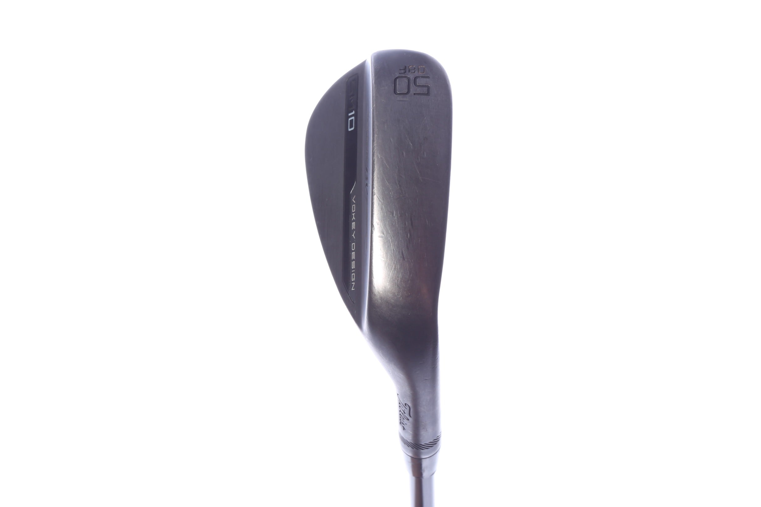 Used Titleist Vokey SM10 Jet Black Gap Wedge - Right-Handed - 50 Degrees - Regular Plus Flex