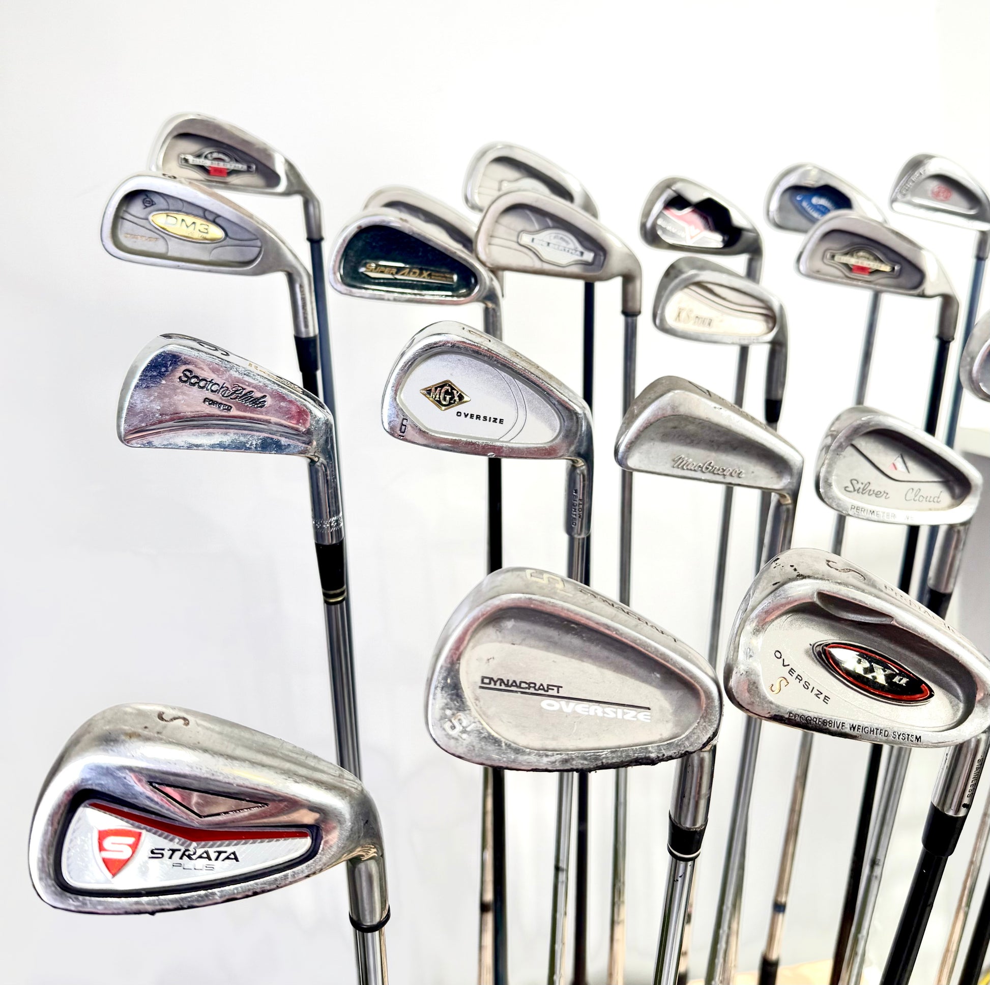 Wholesale Lot of 24 Golf Clubs - Right Handed - Assorted Irons and Wedges-Next Round