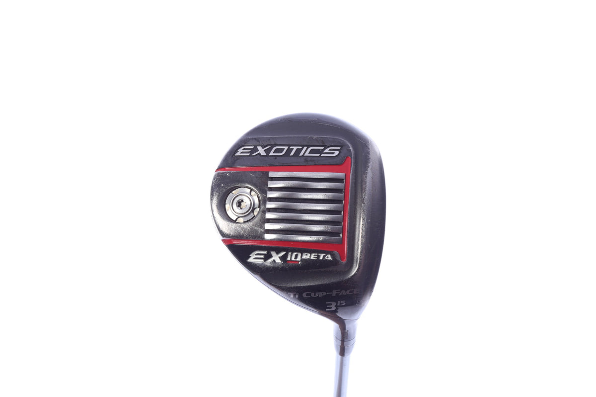 Used Tour Edge Exotics EX10 3-Wood - Right-Handed - 15 Degrees - Regular Flex