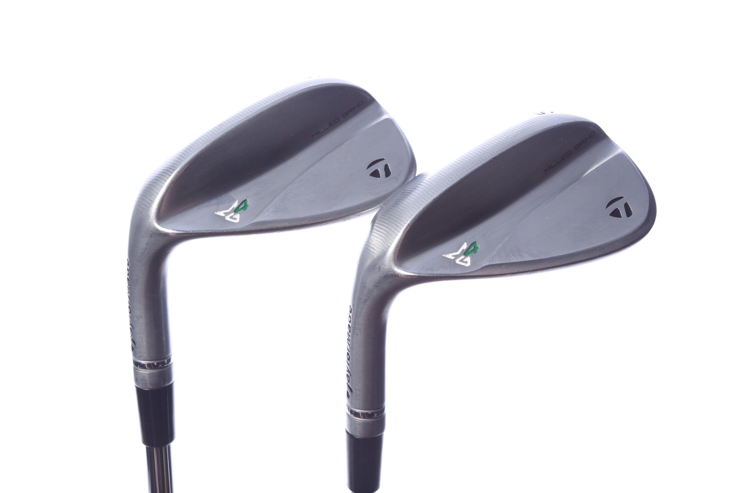 Used TaylorMade Milled Grind 4 Raw Wedge Set - Left-Handed - 52*, 56* - Wedge Flex