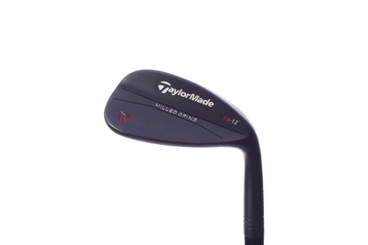 Used TaylorMade Milled Grind Black Sand Wedge - Right-Handed - 56 Degrees - Wedge Flex