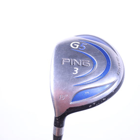 Used Ping G5 3-Wood - Left-Handed - 15 Degrees - Stiff Flex-Next Round