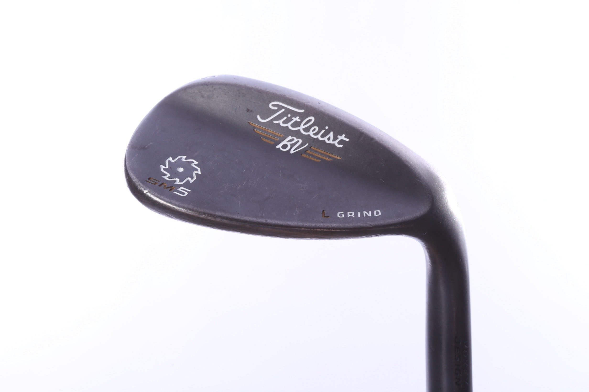 Used Titleist Vokey SM5 Raw Black Lob Wedge - Right-Handed - 58 Degrees - Wedge Flex-Next Round