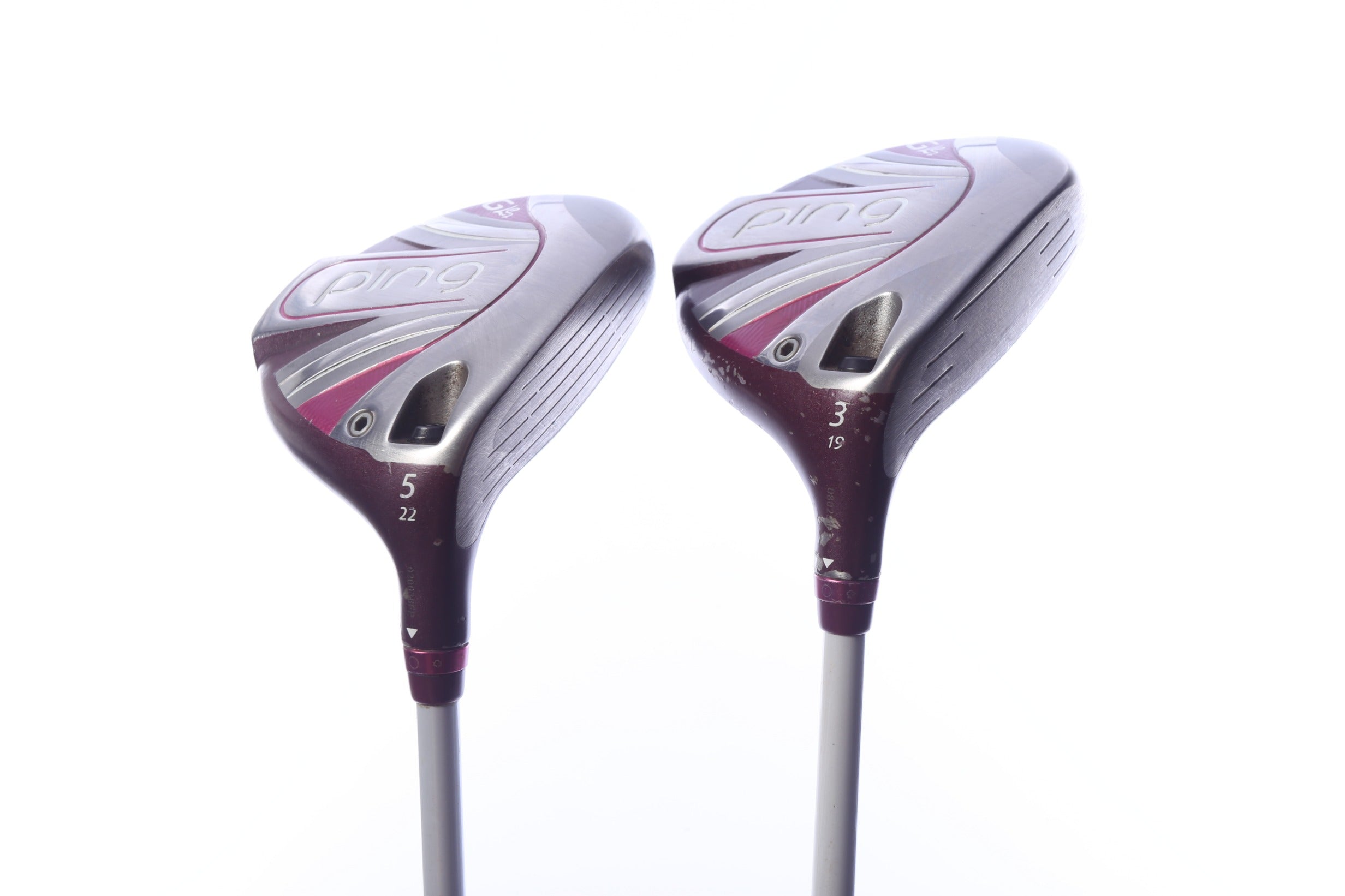 Used Ping G LE 2 Wood Set - Right-Handed - 3W, 5W - Ladies Flex